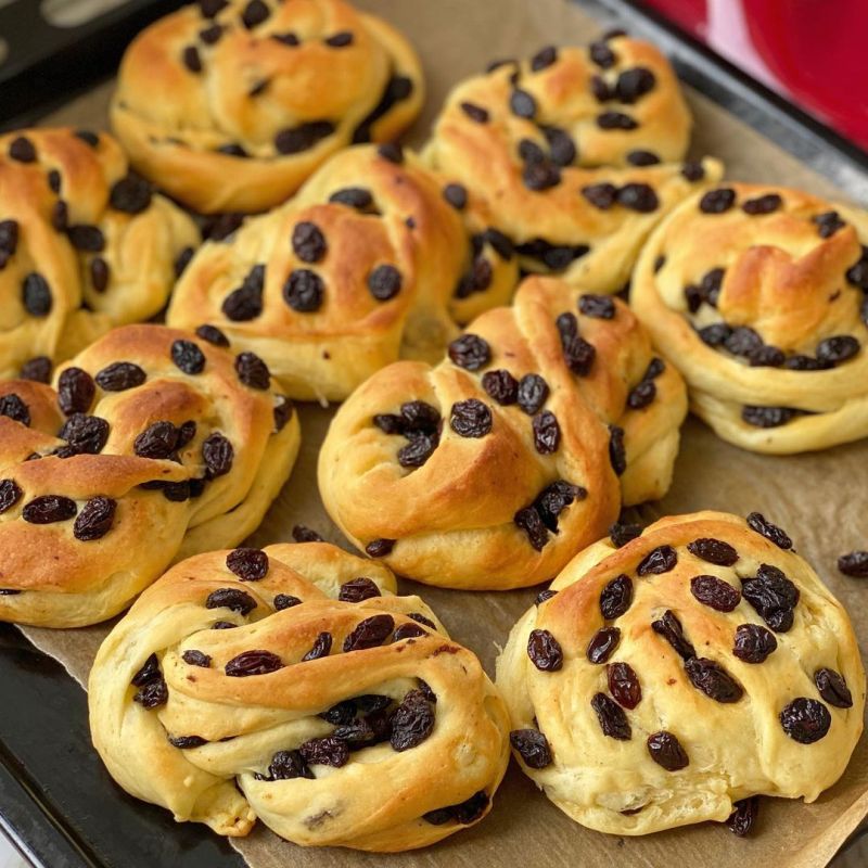 Roti Kismis Ulen Manual Atau Dengan Breadmaker Sama Endeusnya Resep Kekinian