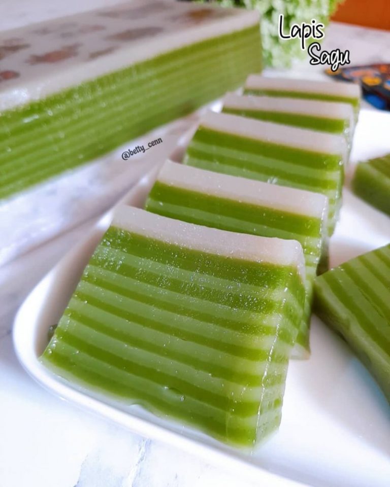 Resep Kenyal Manisnya Lapis Sagu Pepe Pandan Jajanan Pasar Yang Enak Untuk Camilan Takjil Resep Kekinian