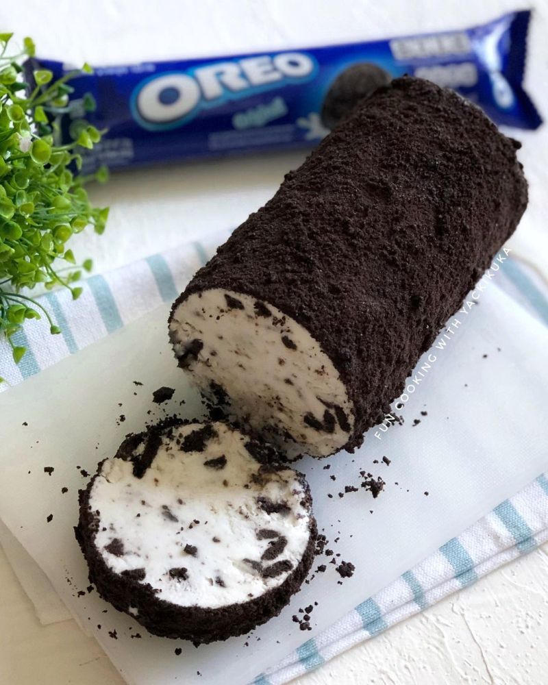 oreo-ice-cream-roll