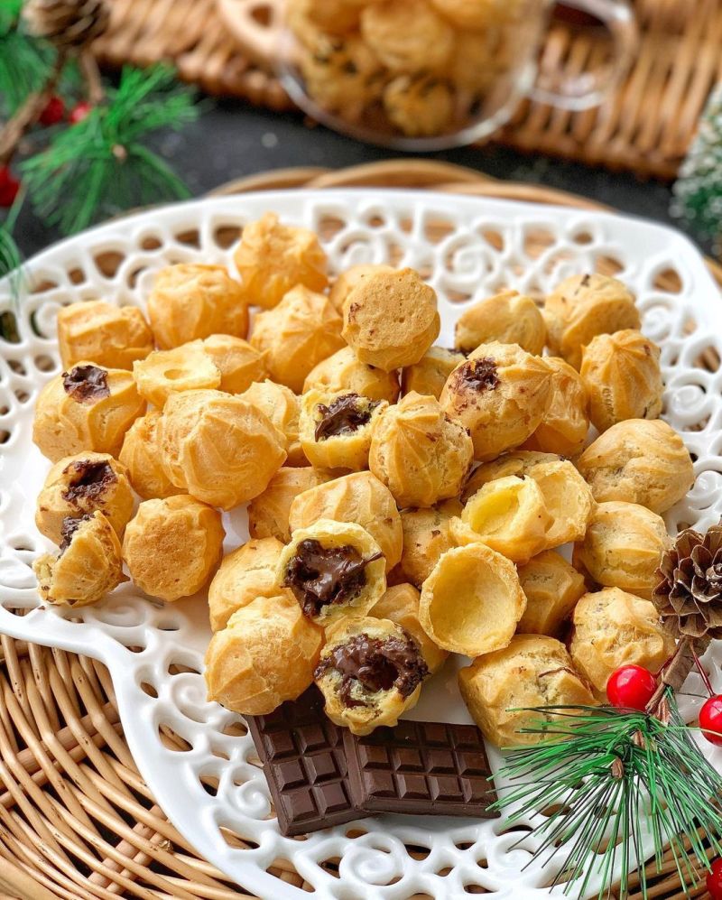 Ngemil Yummy Soes Kering Kopong Renyah Isi Choco Crunchy Makin Mantuls Resep Kekinian<script async src=