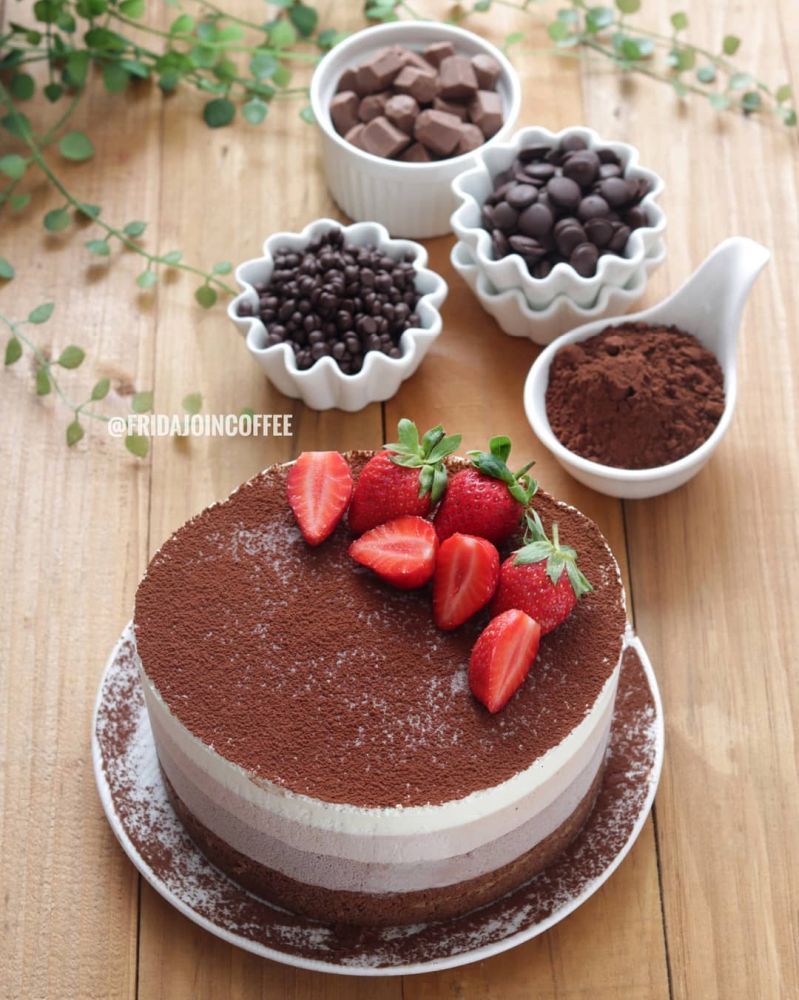 triple-chocolate-mousse-cake