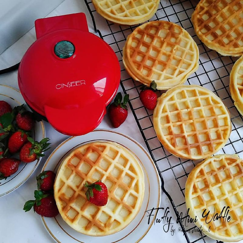 Ngga Mau Kurang Update, Begini Resep Fluffy Mini Waffel Buat Sarapan