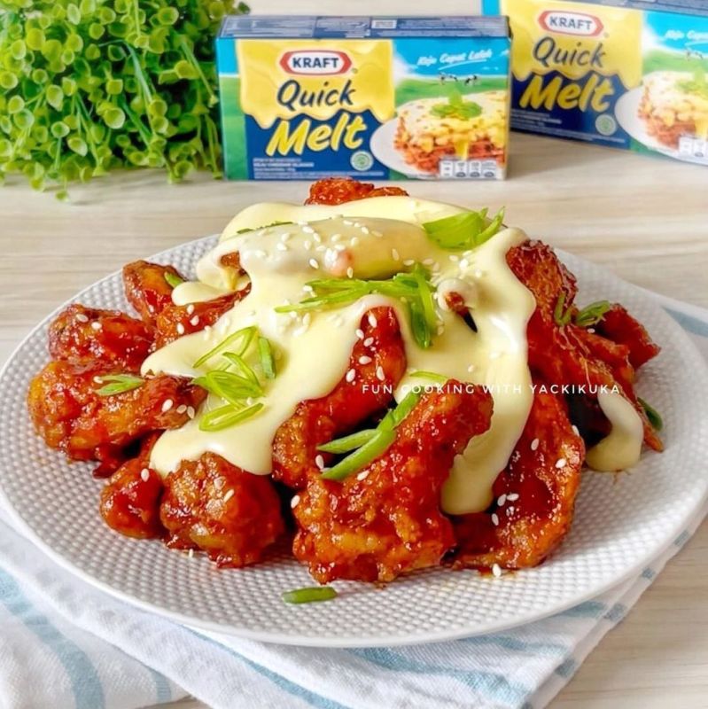 korean-chicken-cheese-melt