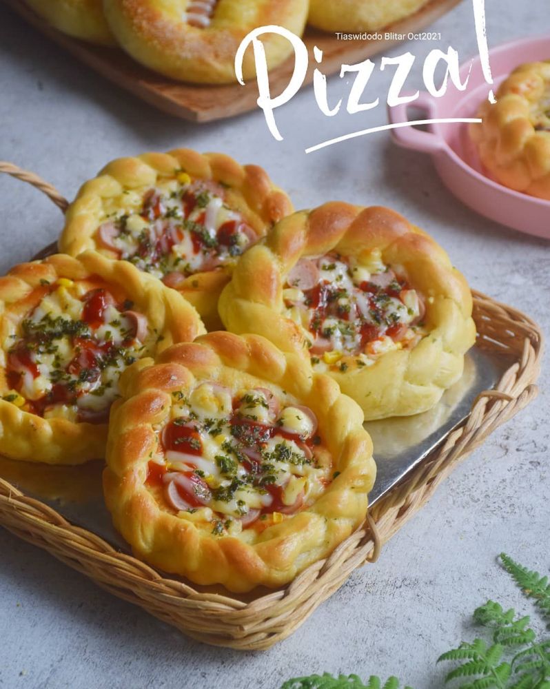 Resep Pizza Mini Metode Killer Soft Bread, Dijamin Rotinya Empuk Lembut