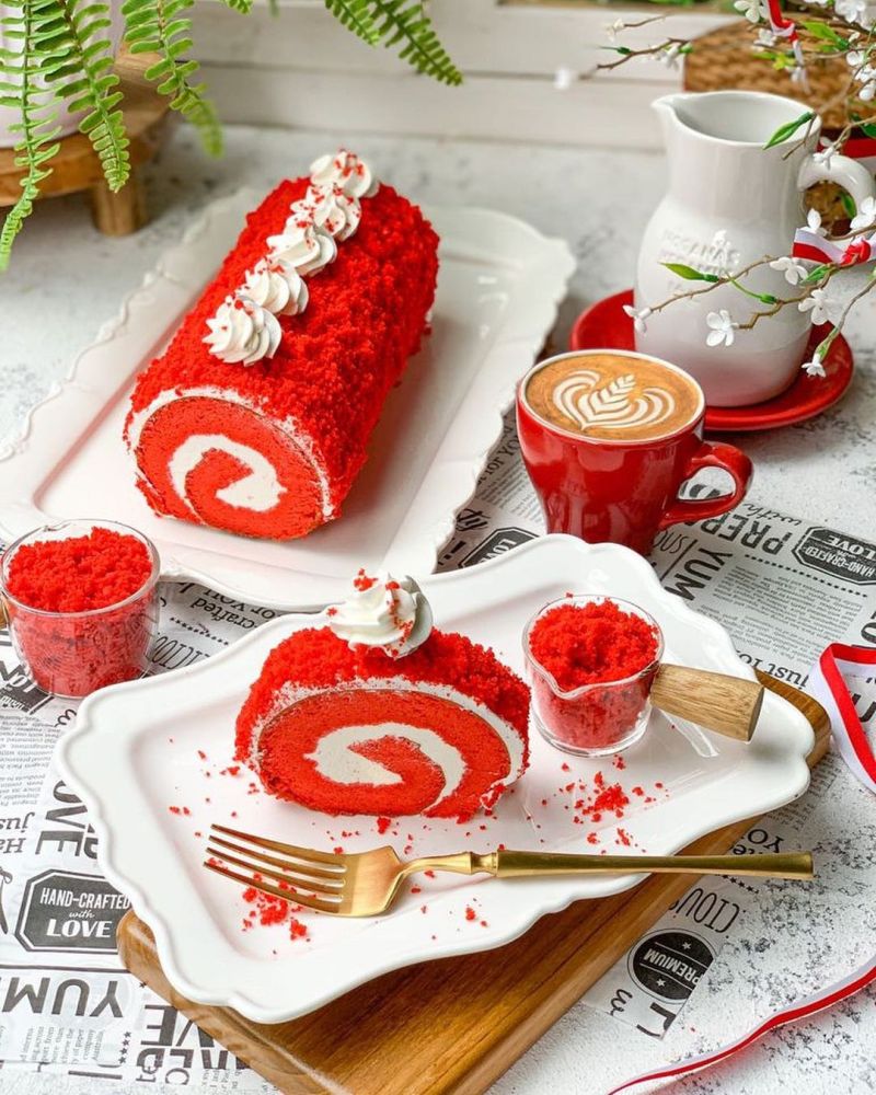 resep bolu gulung red velvet Archives - Resep Kekinian