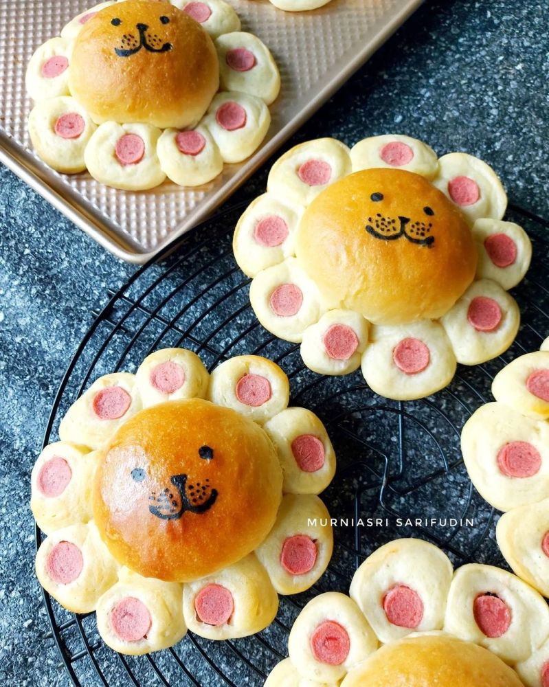 cute-lion-bread
